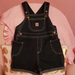 Carhartt toddler girl overalls
